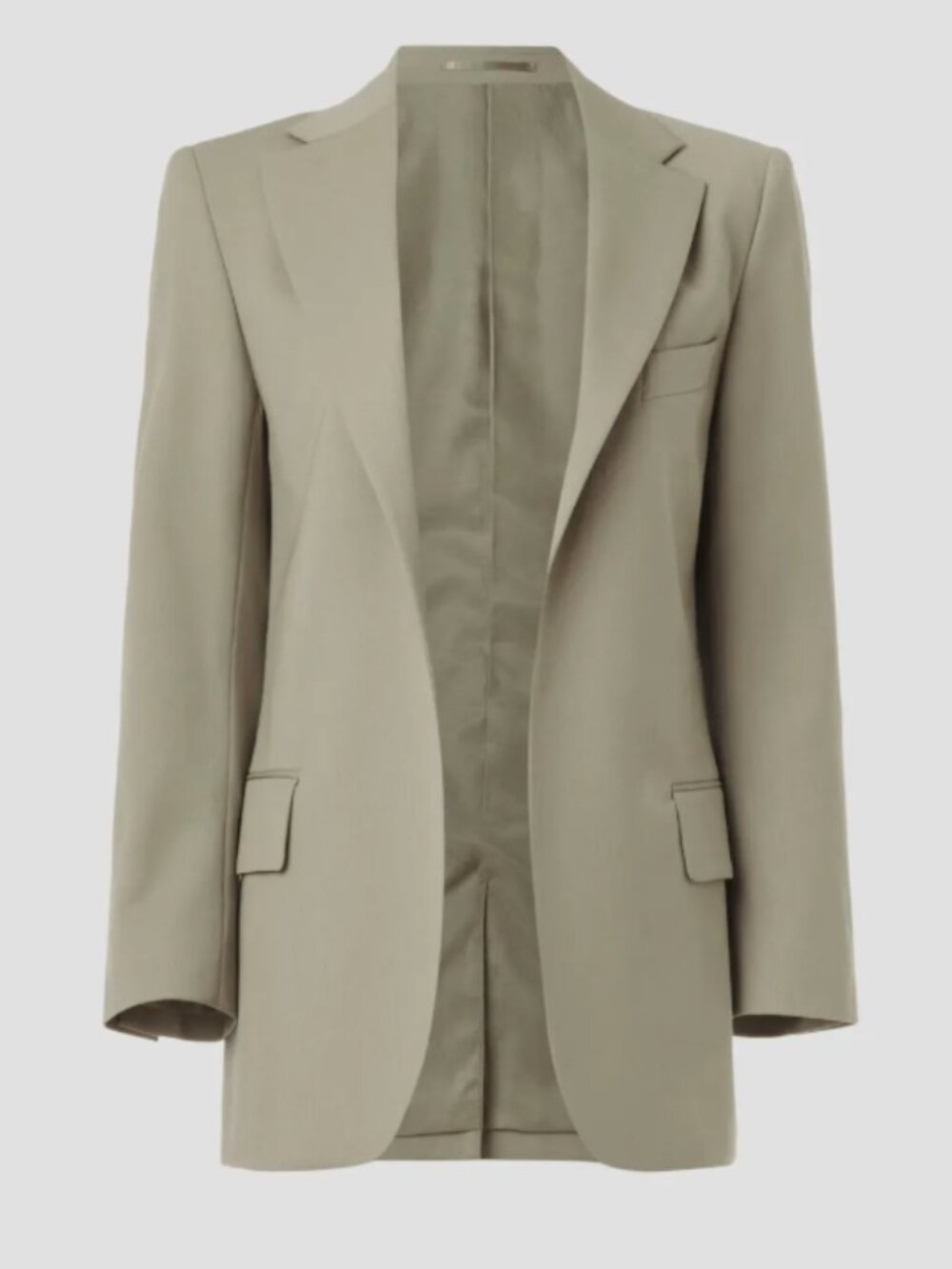 Reiss Whitley Blazer Size 0 Light Olive